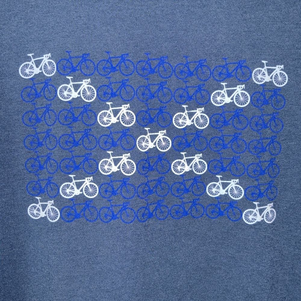 Bamboo bikes continental clothing tee T shirt L